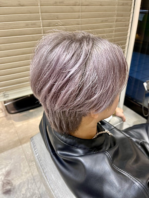 ラベンダーアッシュメンズハイトーン