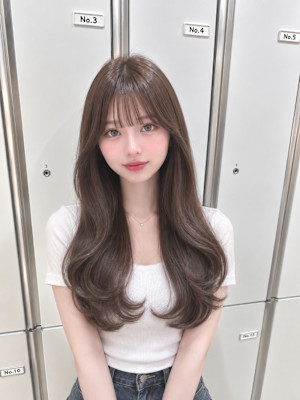 【伊勢原】イルミナカラー+髪質改善で叶える透明感オリーブ