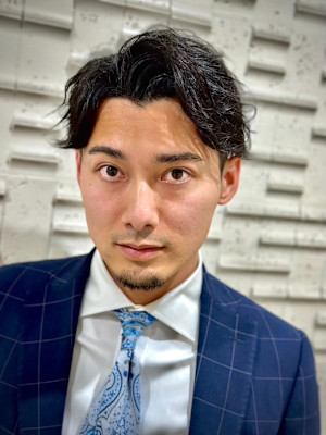 大宮メンズセンターパートニュアンスパーマ