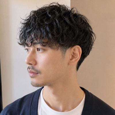 ニュアンスパーマ／メンズパーマ［銀座/銀座一丁目／東銀座］