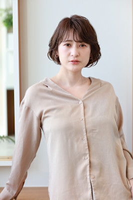 シースルーボブ