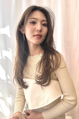 大人可愛い愛されロングヘア