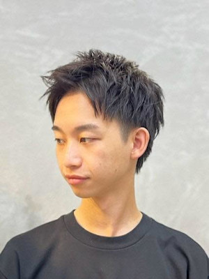 ナチュラルスパイキーショート