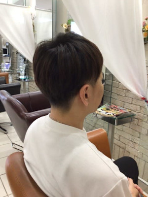 メンズビジネスショートカット