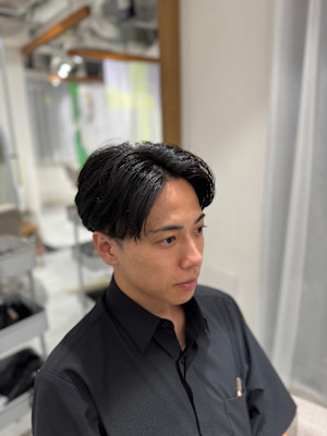 ナチュラルセンターパート
