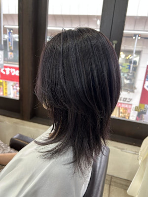 大人っぽいウルフ×艶感