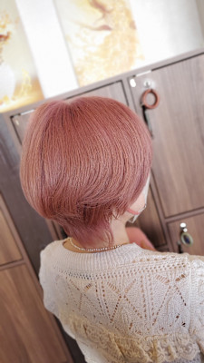 コーラルピンク #小山　#ハイトーン