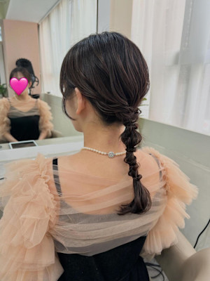 ヘアセット/ヘアアレンジ/結婚式ヘア