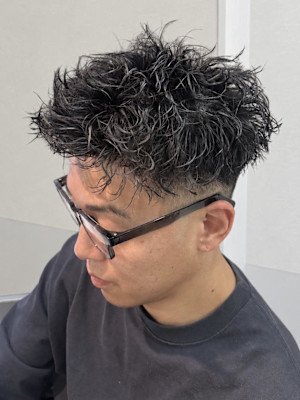短髪スタイルおすすめ仏陀パーマ◎中央林間リア