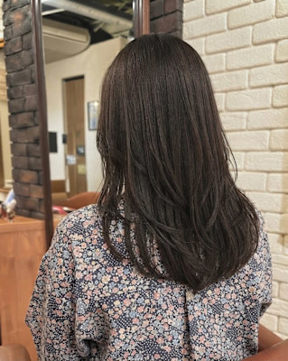 上品に揺れるロングレイヤー【515スタイル】