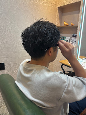 メンズ ツイスパ ニュアンスパーマ メンズカット