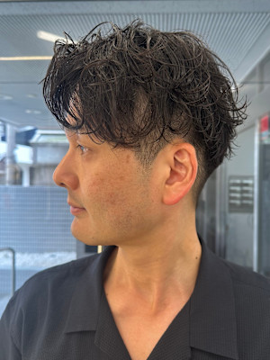 【東京/銀座】シャドウパーマ/ニュアンスパーマ/毛流れパーマ