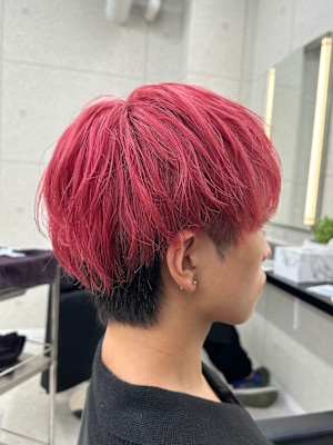 チェリーレッド×マッシュ