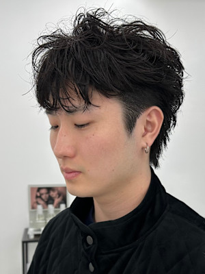 【東京/銀座】シャドウパーマ/ニュアンスパーマ/毛流れパーマ