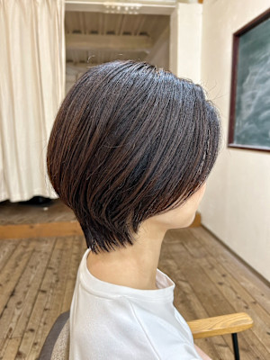 ４０代・クセを抑えてまとまるボブ✩