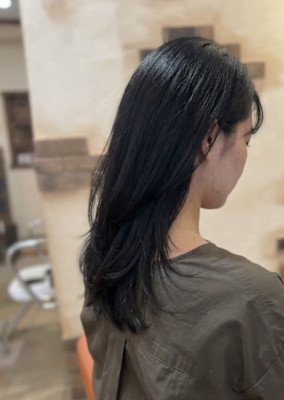 毛流れが美しい大人ロング【525スタイル】