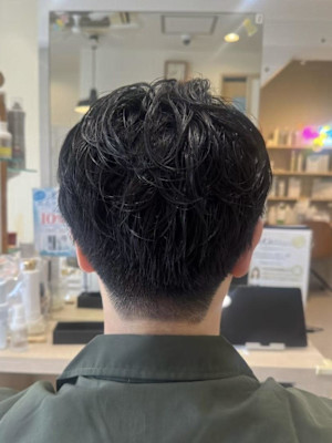 マッシュパーマ