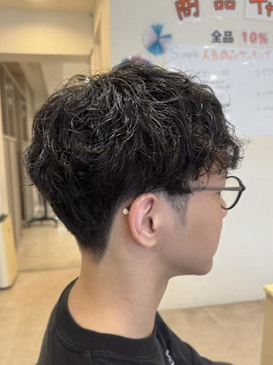 マッシュパーマ