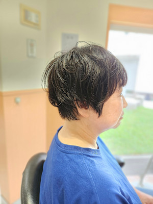 トップふんわり♪大人女性におすすめのショートパーマ