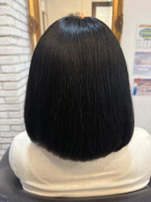 AIのようなさらつやボブスタイル