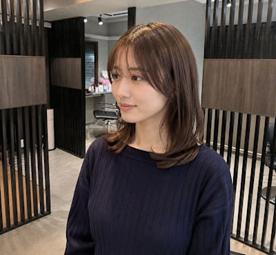 外ハネミディアムレイヤー