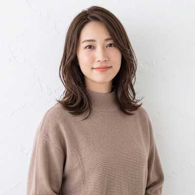 髪質改善・白髪染め対応/大人レイヤーミディアム