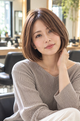 髪質改善トリートメント×艶ボブで叶える大人の美髪30代40代