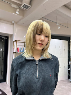 セクションカラー×レイヤーカット