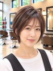 大人ショートレイヤー