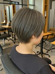 アッシュグレー・レイヤーショート