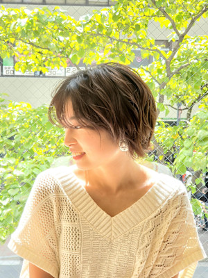 フェミニンスタイルショートレイヤー⭐︎