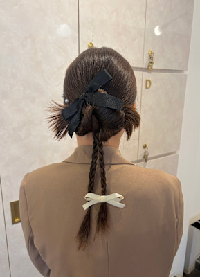 お呼ばれヘアセット