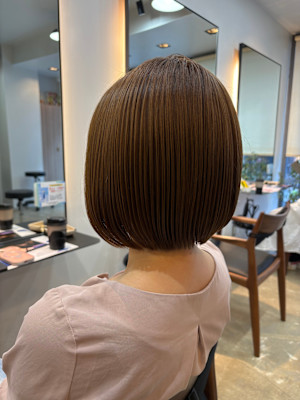 柔らか大人女子ショートボブ⭐︎