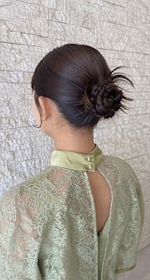 カチモリヘアアレンジ