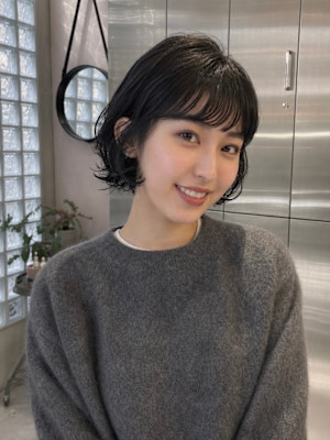 ニュアンスカールショート