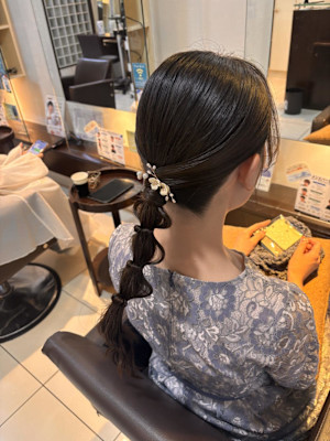 ツヤツヤ編み下ろし