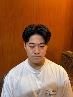 毛流れセンター分け