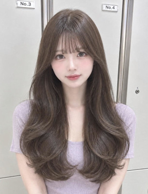 【伊勢原】イルミナカラー+髪質改善で叶える透明感オリーブ