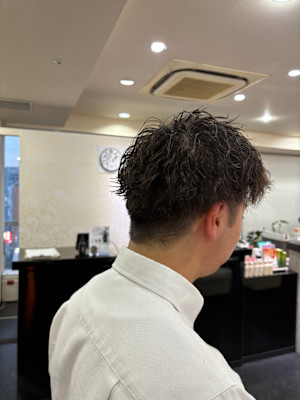 メンズパーマスタイル