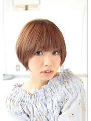 艶感ネイビーブラックの外ハネボブ