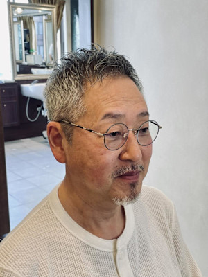 【60代 男性】シニアショート