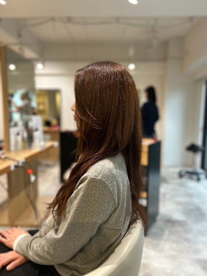 イメチェン20代30代40代50代鼻髪艶髪ロングゆる巻きロン