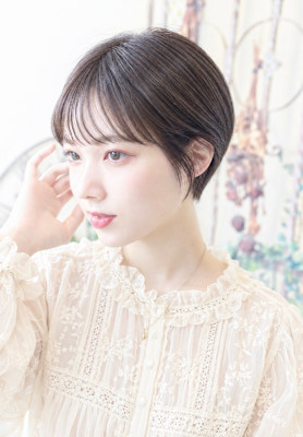 大人可愛い王道ショートスタイル
