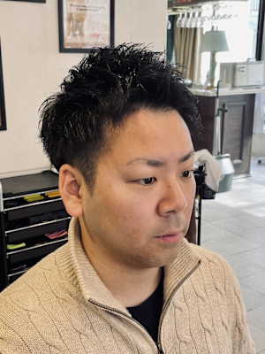 【30代 男性】ビジネスショートツーブロック