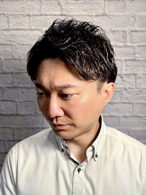 新宿ビジネスパーマスタイル