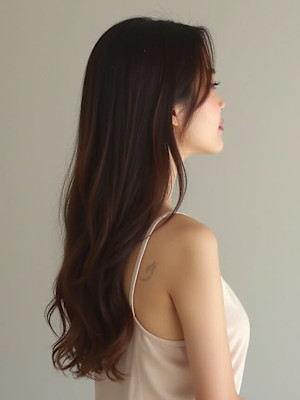 二子玉川で紫外線にも負けない艶髪カラー