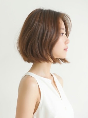 二子玉川のグレージュカラー！赤みなしで透明感アップ
