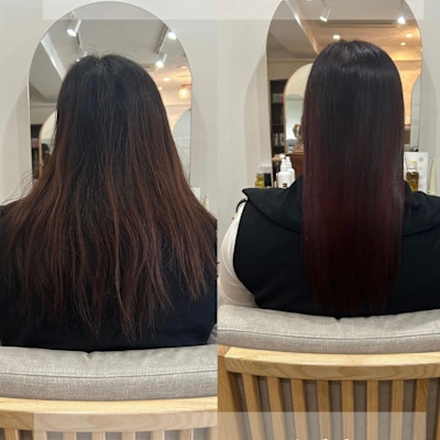 縮毛矯正/ケアストレート/艶髪