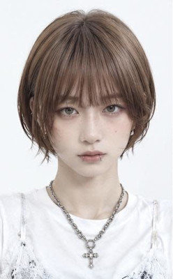 ショートボブ100