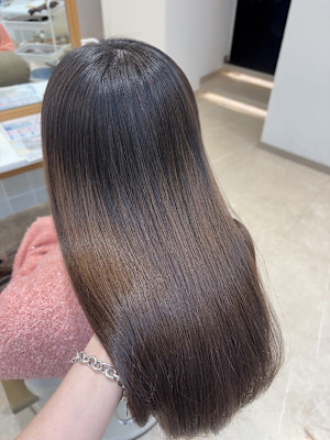 髪質改善ストレート